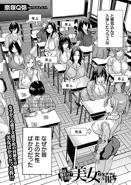 奈塚Q弥【男は僕だけ！？全方位美女警報！！〈第1話〉 （奈塚Q弥）】単話-